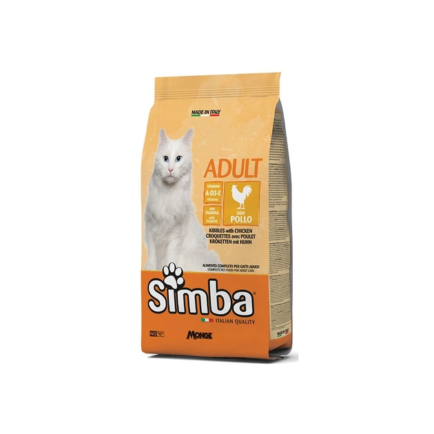 Сухой корм для кошек Simba Cat курица 20 кг (8009470016100) - изображение 1