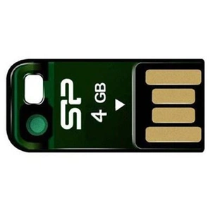 USB флеш накопичувач Silicon Power 4Gb Touch T02 Green (SP004GBUF2T02V1N) зображення 1