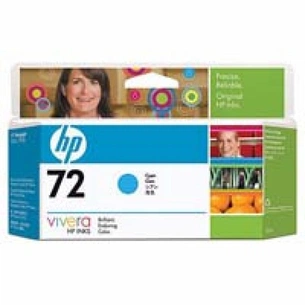 Картридж HP DJ No. 72 Designjet T610/T1100 cyan (C9371A) зображення 1