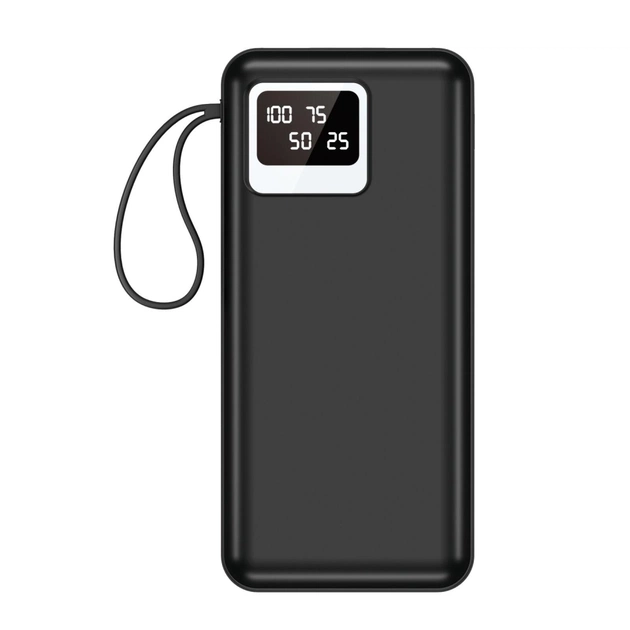 Батарея универсальная XoKo 20000mAh, 10W, LED flashlight, black (WK-R37) - изображение 1