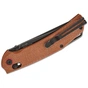 Ніж SRM Asika, Brown Micarta, Black Stonewash (411L-MN) - зменшене зображення 4
