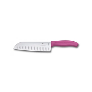 Кухонний ніж Victorinox SwissClassic Santoku 17 см Pink (6.8526.17L5B) зображення 1