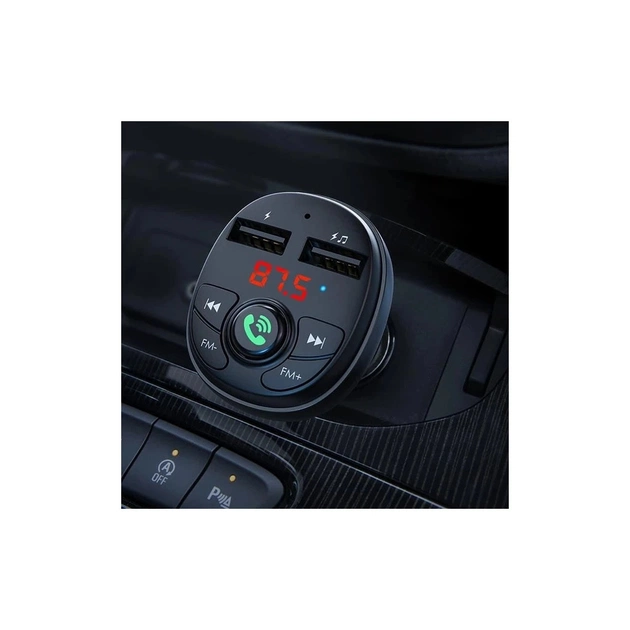 FM модулятор BOROFONE BC26, Black, Box - picture 6