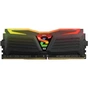 Модуль пам'яті для комп'ютера DDR4 16GB (2x8GB) 2400 MHz Super Luce Black RGB LED Geil (GLC416GB2400C16DC) - зменшене зображення 3