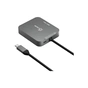 Концентратор J5create USB-C 5-in-1 1xHDMI + 1xUSB 3.2 + 1xUSB-C PD140W + 1xRJ45 1000Mbps gray (JCD3191-N) - зменшене зображення 2
