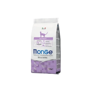 Сухий корм для кішок Monge Cat Sterilised зі смаком курки та лосося 1.5 кг (8009470011938) зображення 1