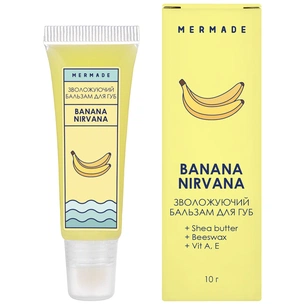 Бальзам для губ Mermade Banana Nirvana 10 г (4820241302048) зображення 1