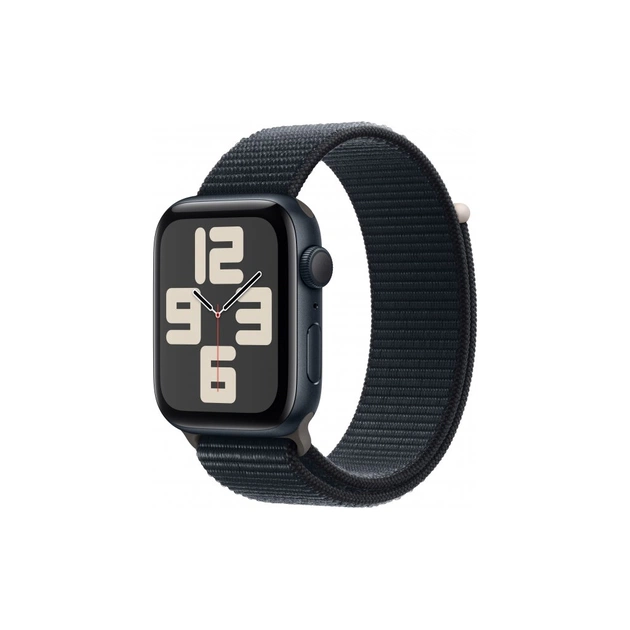 Смарт-годинник Apple Watch SE 2023 GPS 44mm Midnight Aluminium Case with Midnight Sport Loop (MREA3QP/A) - изображение 1