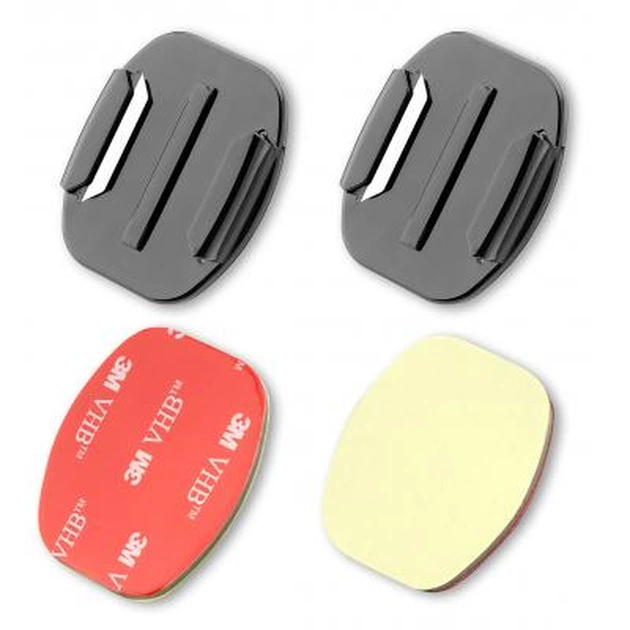 Аксесуар до екшн-камер AirOn набор плоских и вогнутых креплений (AC09) - picture 2