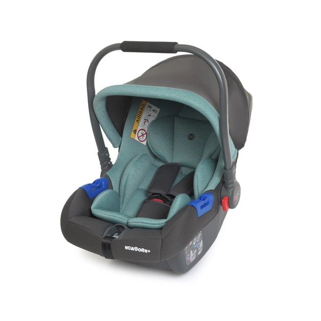 Автокрісло El Camino 0-13 кг ME 1043 Newborn+ royal mint (ME 1043 NEWBORN+ royal m) - зображення 1