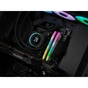 Модуль пам'яті для комп'ютера DDR5 32GB (2x16GB) 6000 MHz Vengeance RGB Black Corsair (CMH32GX5M2B6000C40) - зменшене зображення 4