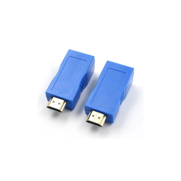 Адаптер HDMI extender passive 30m RJ45 1080P Extradigital (KBH1754) - зображення 5