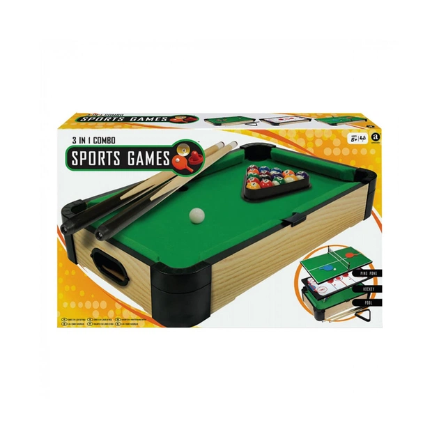 Настільна гра Merchant Ambassador 3 в 1(більярд/теніс/хокей) 50 см (6336635) - изображение 4