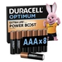 Батарейка Duracell Optimum AAA лужні 8 шт. в упаковці (5015602) - зменшене зображення 1