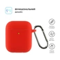 Чохол для навушників Armorstandart Ultrathin Silicone Case With Hook для Apple AirPods 2 Red (ARM59691) - зменшене зображення 2