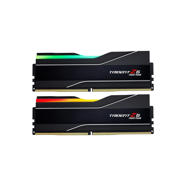 Модуль памяти для компьютера DDR5 32GB (2x16GB) 6000 MHz Trident Z5 Neo RGB G.Skill (F5-6000J3636F16GX2-TZ5NR) - изображение 1