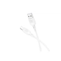 Дата кабель USB 2.0 AM to Lightning 1.0m Lenny silicone BX113 white BOROFONE (6941991115400) - зменшене зображення 1