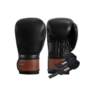 Боксерські рукавички Title Boxing Honorary Black M 12 oz (GOSBG M BK/BNL) зображення 1