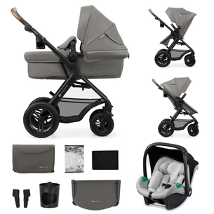 Коляска Kinderkraft 3 в 1 Moov 2 Air Light Gray (KSMOOV02LGR3000) (5902533925940) зображення 1
