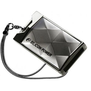 USB флеш накопичувач Silicon Power 4Gb 850 titanium (SP004GBUF2850V1T) зображення 1