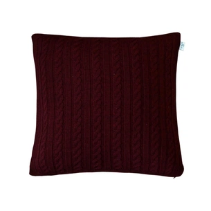 Наволочка Прованс декоративна в'язана SOFT Бордо 45х45 (011698) зображення 1