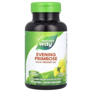 Вітамін Nature's Way Примула вечірня, 1300 мг, Evening Primrose, 60 гелевих капсул (NWY-15418) зображення 1