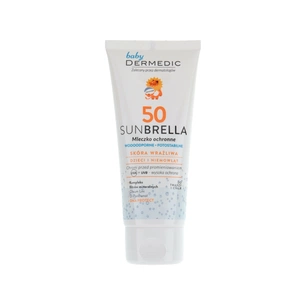 Засіб від засмаги Dermedic Sunbrella Baby Сонцезахисне молочко для дітей SPF50 100 мл (5901643170592) зображення 1