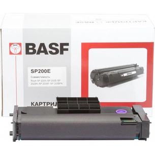 Тонер-картридж BASF Ricoh Aficio SP200S/200SN Type SP 200HE Black 407262 (KT-SP200E) зображення 1