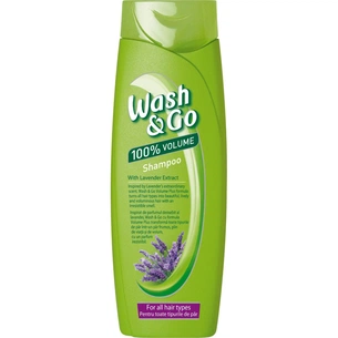 Шампунь Wash&Go з екстрактом лаванди для всіх типів волосся 200 мл (8008970042107) зображення 1