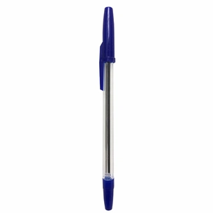 Ручка кулькова H-Tone 0,7 мм, синя, уп. 50 шт (PEN-HT-JJ20101C-BL) зображення 1