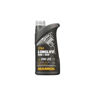 Моторна олива Mannol LONGLIFE 508/509 1л 0W-20 (MN7722-1) зображення 1