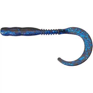 Силікон рибальський Reins Curly Curly 4" B11 Blue Belly (12 шт/уп.) (1552.08.54) зображення 1