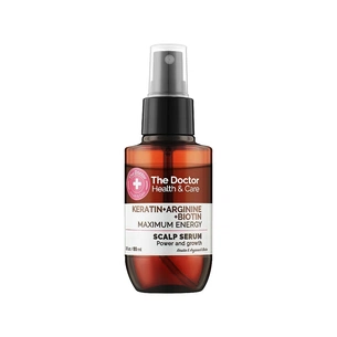 Сироватка для волосся The Doctor Health & Care Keratin + Arginine + Biotin Максимум енергії 89 мл (8588009351023) зображення 1