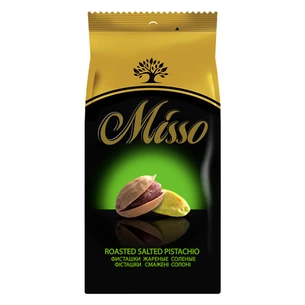 Горіхи Misso Фісташка смажена солона 150 г (4820232570272) изображение 1