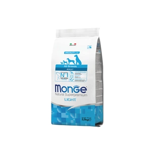 Сухий корм для собак Monge Dog All breeds Adult Light лосось з рисом 2.5 кг (8009470011228) зображення 1