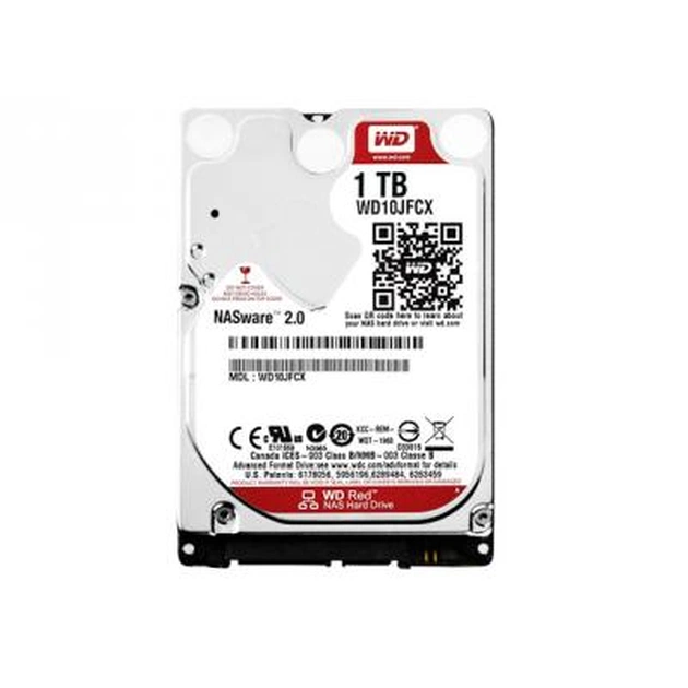 Жорсткий диск для ноутбука 2.5" 1TB WD (WD10JFCX) - изображение 1