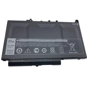 Акумулятор до ноутбука Dell Latitude E7470 PDNM2, 37Wh (3166mAh), 3cell, 11.1V, Li-ion AlSoft (A71025) зображення 1