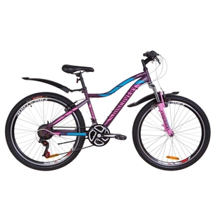 Велосипед Discovery 26" KELLY AM Vbr рама-15" 2019 фіолетово-рожевий з блакитним (OPS-DIS-26-207) зображення 1