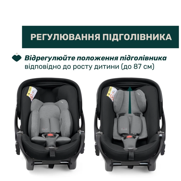 Автокрісло Chicco First-Seat Recline i-Size Чорне (8058664174140) (87100.45) - picture 6