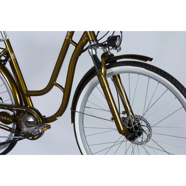 Електровелосипед Dorozhnik 28" eCORAL DD FR рама-19" 48B 17.5А*г 500Вт 2026 бронзовий (ELB-D-28-119) - picture 4
