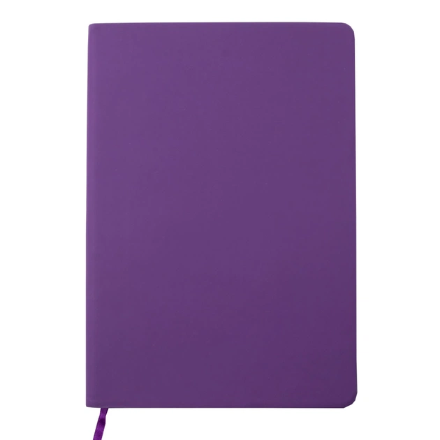 Блокнот Buromax діловий Touch Me Logo2U 96 аркушів А5 у клітинку обкладинка (BM.295102-07) - зображення 1