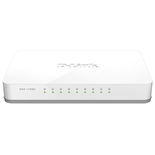 Комутатор мережевий D-Link DGS-1008C зображення 1