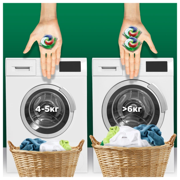 Капсулы для стирки Ariel Pods+ All-in-1 Extra Stain Removal Экстрасила выведение пятен 88 шт. (8700216764353) - изображение 7