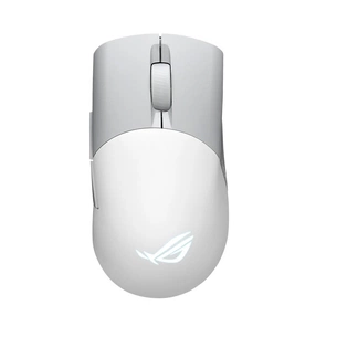 Мишка ASUS ROG Keris Aimpoint Bluetooth/Wireless White (90MP02V0-BMUA10) зображення 1