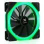 Кулер до корпусу Vinga LED fan-02 green - зменшене зображення 1