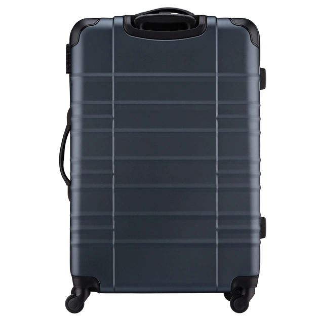 Валіза Wenger Amplar, велика, пластик, 4 колеса, синя (653141) - зображення 6