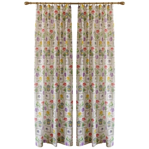 Штора Прованс комплект Green apples 140х170 см 2 шт (034911) зображення 1