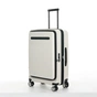 Валіза Bagland середня 72 л біла (1140621766) - зменшене зображення 2