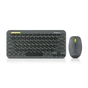 Комплект REAL-EL KIT-635W Wireless/Bluetooth Black (EL123100057) - уменьшенное изображение 1