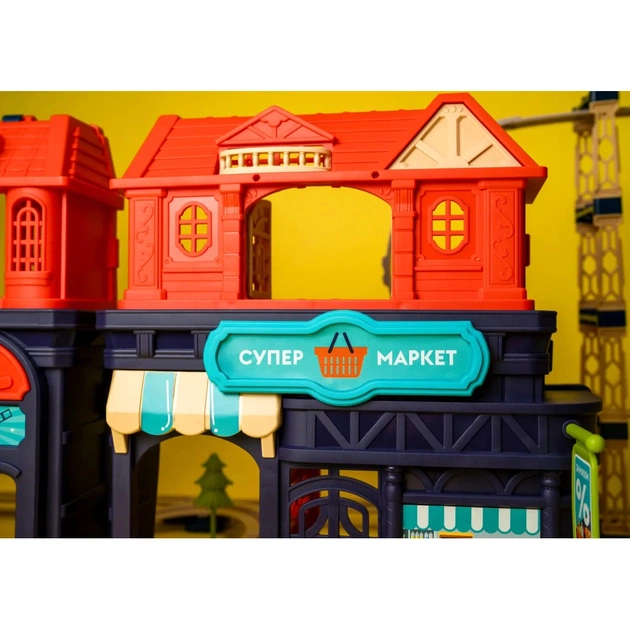 Железная дорога Otamanko Храбрый паровозик трюковая железная дорога 222 детали (89972) - изображение 3